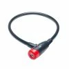 Antivol Qloc Cable à Clé Ø12 - 650MM -vélo Soldes antivol qloc a cle 650mm