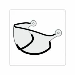 vélo Soldes -vélo Soldes kask visiere transparente 1