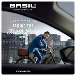 Panier Arrière Basil Icon Fixe -vélo Soldes panier arriere fixe basil icon 2